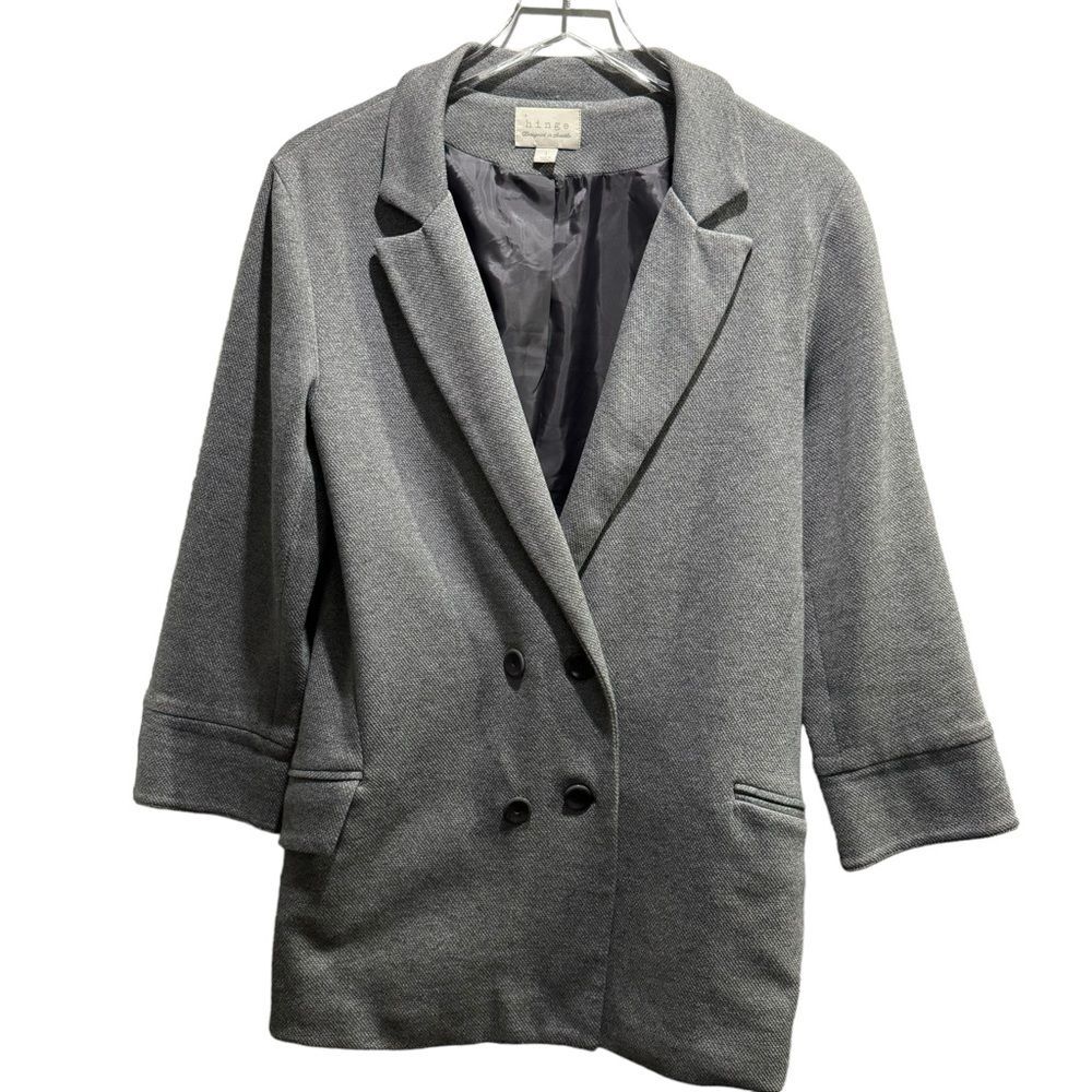 Hinge Gray Blazer Size Large - Picture 2 of 11